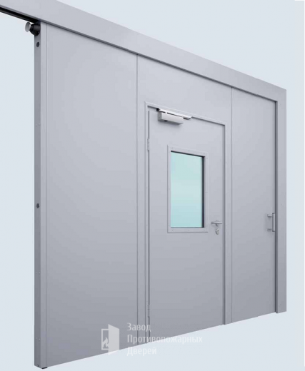 Фото «Откатные ворота EI60 №10» в Звенигороду