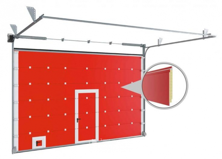 Фото «Секционные ворота EI 60 №8» в Звенигороду