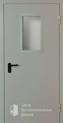 Фото двери «Однопольная со стеклопакетом EI-30» в Звенигороду