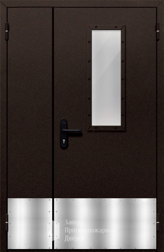 Фото двери «Полуторная с отбойником №41» в Звенигороду