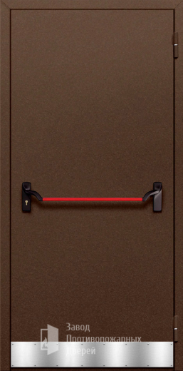 Фото двери «Однопольная с отбойником №38» в Звенигороду