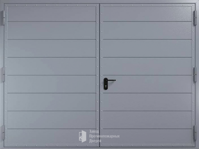 Фото «Распашные противопожарные ворота №1» в Звенигороду