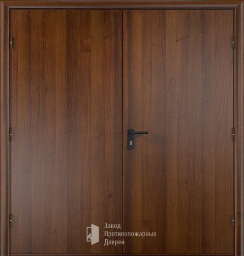 Фото двери «Двупольная МДФ глухая EI-30» в Звенигороду