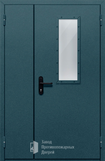 Фото двери «Полуторная со стеклом №27» в Звенигороду