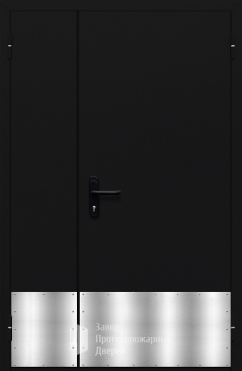 Фото двери «Полуторная с отбойником №25» в Звенигороду