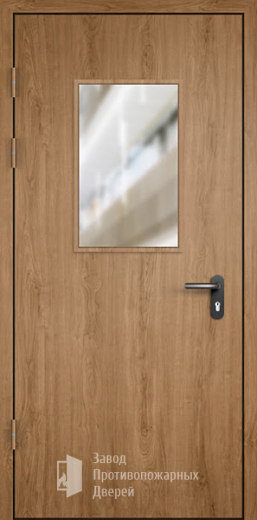 Фото двери «МДФ однопольная со стеклом №8» в Звенигороду