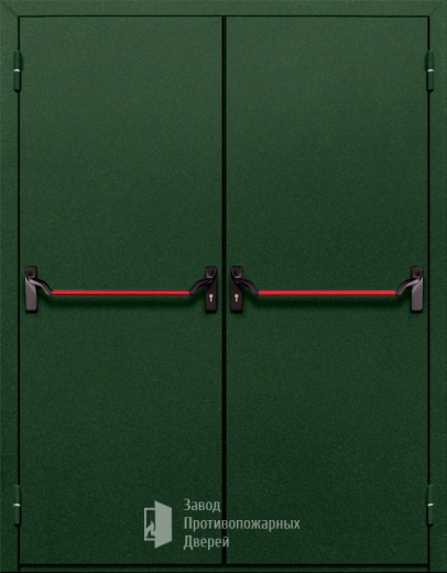 Фото двери «Двупольная глухая с антипаникой №19» в Звенигороду