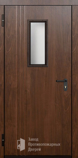 Фото двери «Однопольная МДФ со стеклом» в Звенигороду