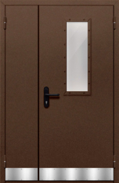 Фото двери «Полуторная с отбойником №37» в Звенигороду